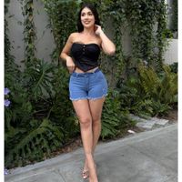 Short Jeans Mujer Clasico Mini