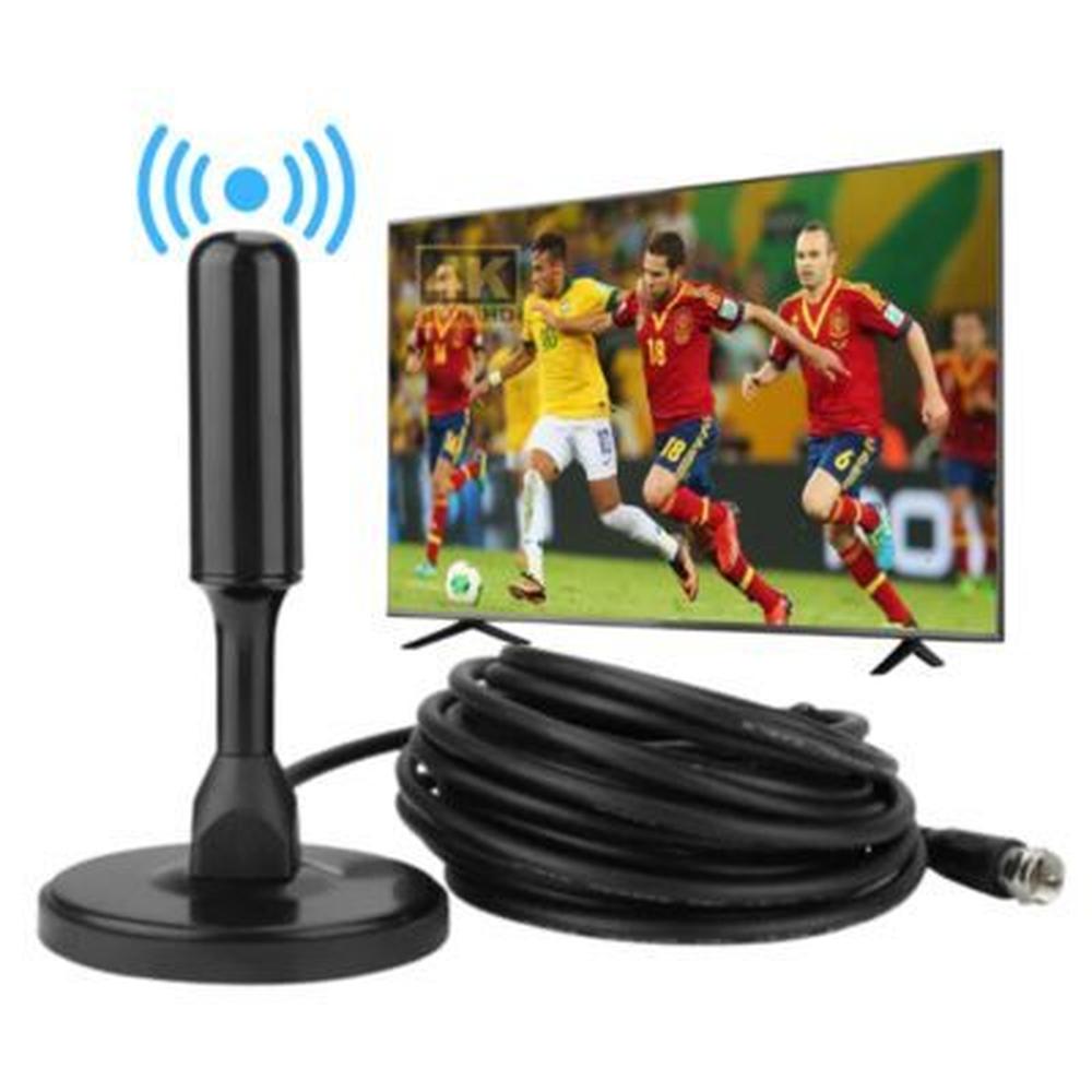 Antena HD Para TV LCD Smart TV Y Análoga VHF UHF Señal Digital 3Metros