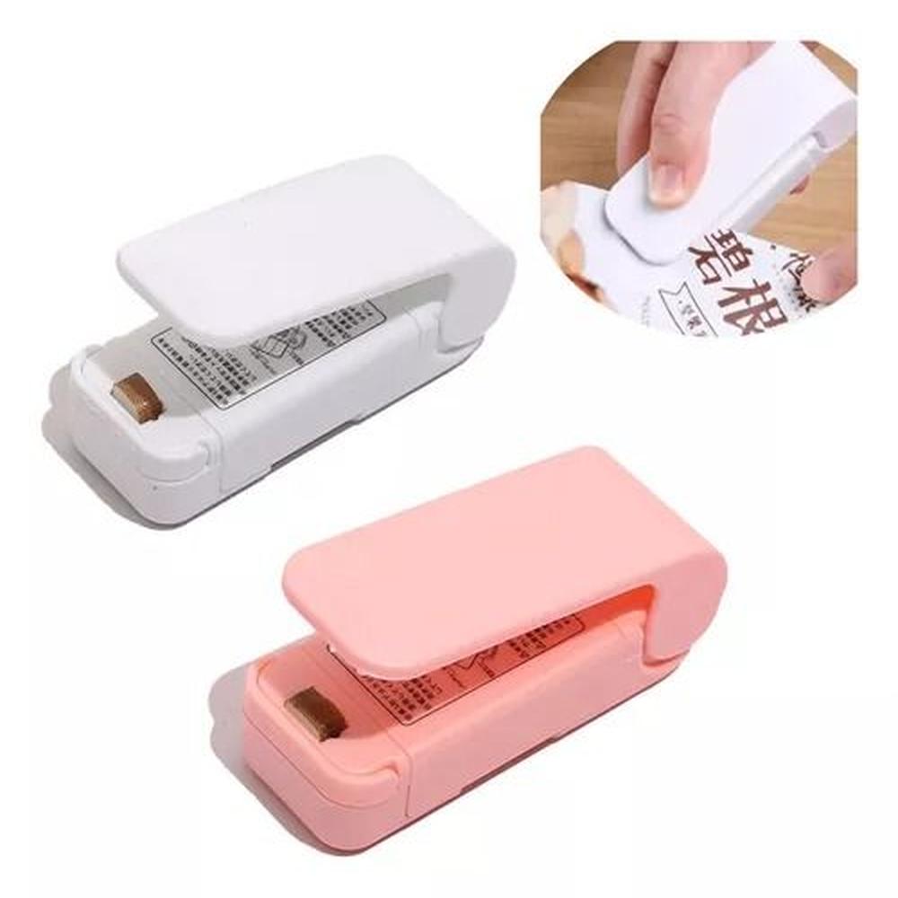 Pack 2 Mini Selladora a Pilas Termica Para Plastico Bolsas Polietileno