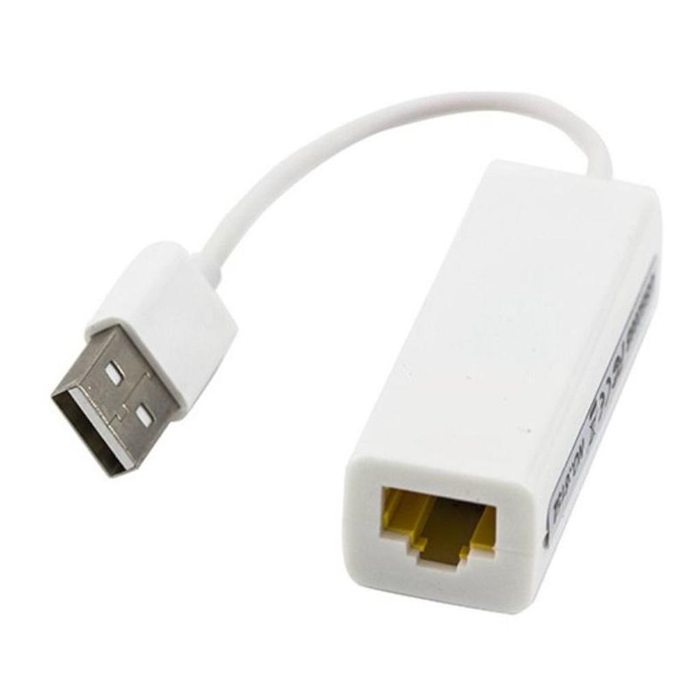 Adaptador USB 2.0 a Rj45 LAN Ethernet 10/100 Mbps