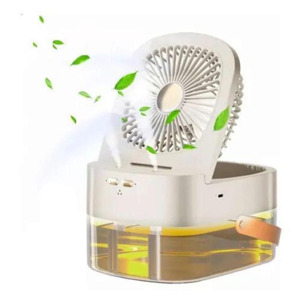 Ventilador Mini con Humidificador Refresca tu Oficina al Ins