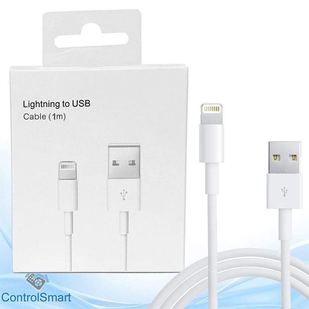 Cable Usb De 1 MT para iPhone 6, 6S, 7, 7S, 8, 8 plus, x.
