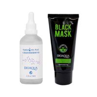 Serum Facial Ácido Hialurónico + Mascarilla Facial Negra.