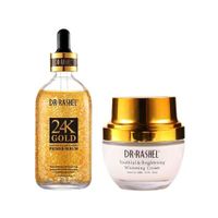 Suero Facial Antiarrugas 24k Oro + Crema Blanqueadora 24K Gold