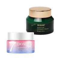 Crema Facial Aclaradora + Crema Hidratante de Té Verde