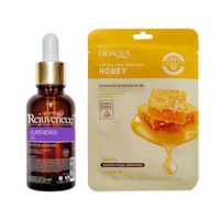 Aceite Facial de Vitamina E + Mascarilla Natural De Miel
