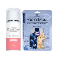 Serum Concentre hialurónico + Máscara Arándano y Quinoa