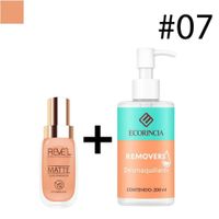 Pack Liquid Foundation Matte 07 REVEL + Removedor 200 ml