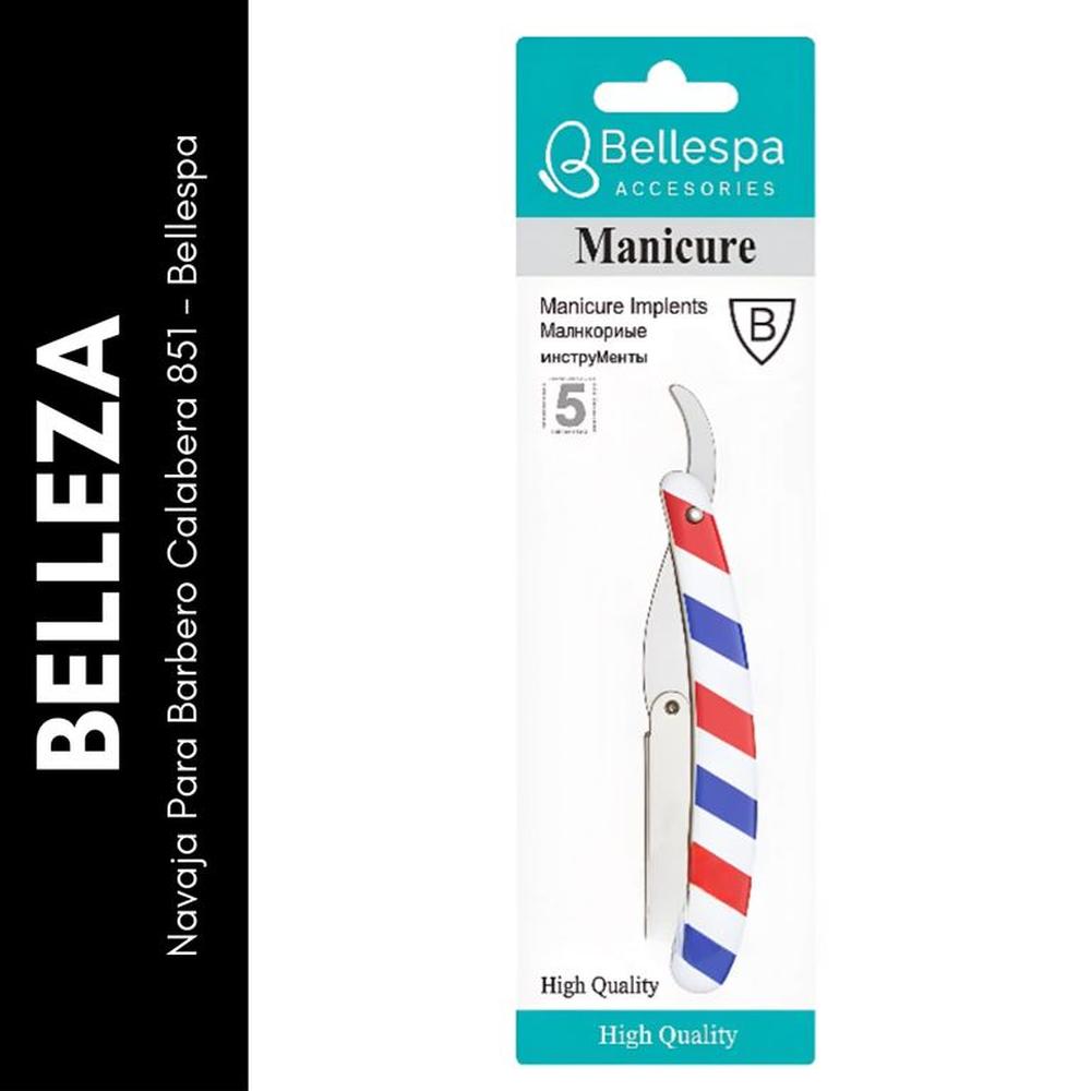 Navaja Para Barbero Calabera 851 - Bellespa