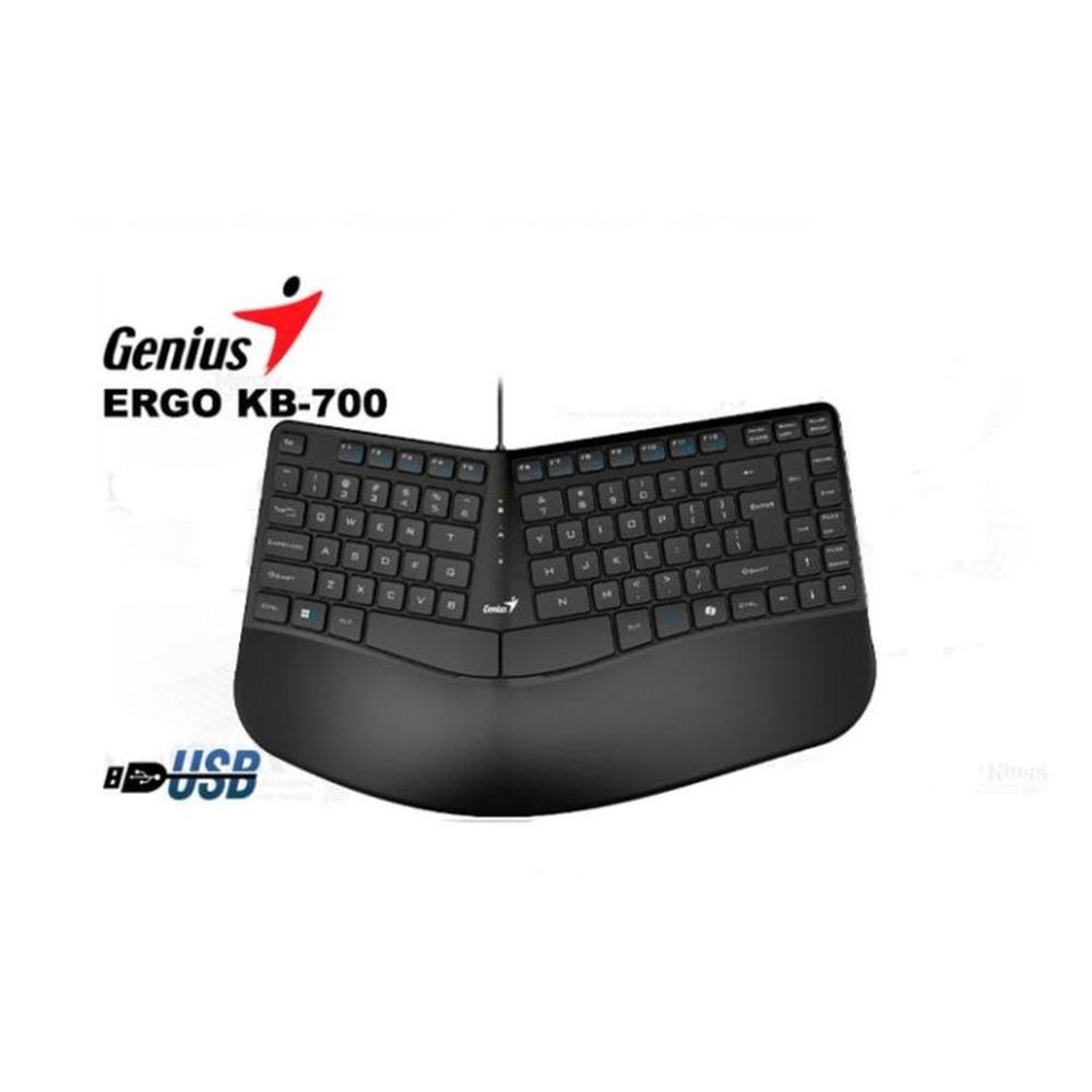 Teclado Genius Ergo Kb-700 C-Tecla Copilot