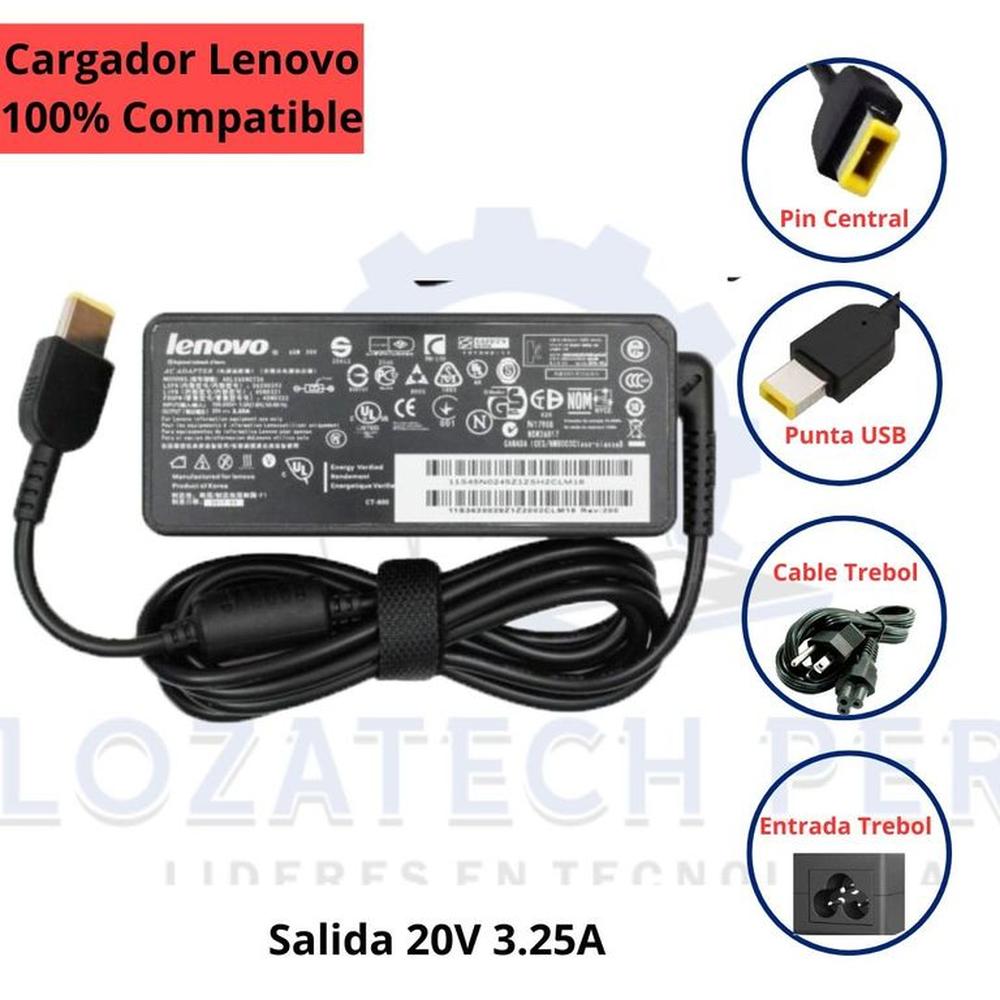 Cargador Para Laptop Compatible Con Le-20V 3-25A
