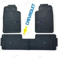 Piso De Jebe PVC Universal 3 Piezas Auto Camioneta Chevrolet