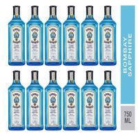 GIN BOMBAY SAPPHIRE 750ML - 12 UND
