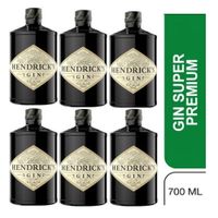 Gin HENDRICKS BOTELLA 700ml - 6 UND