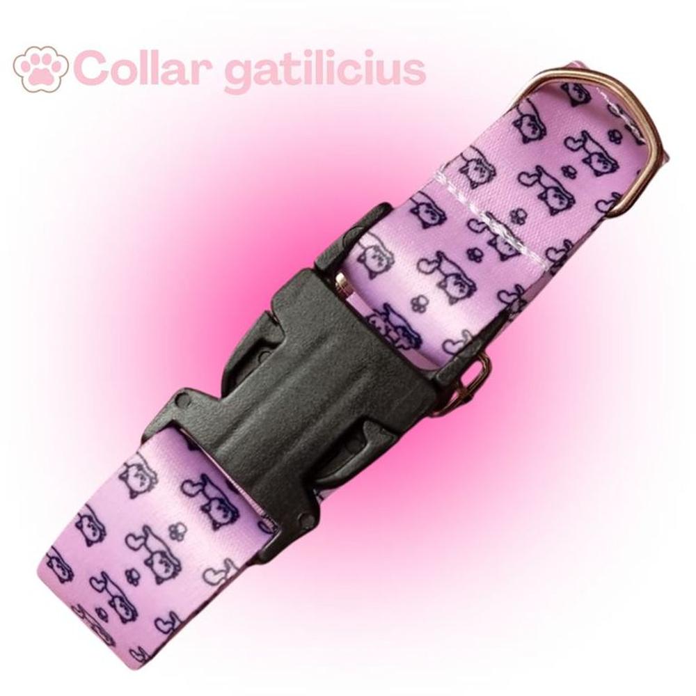 Collar mascotas regulable gato perro - GATILICIUS