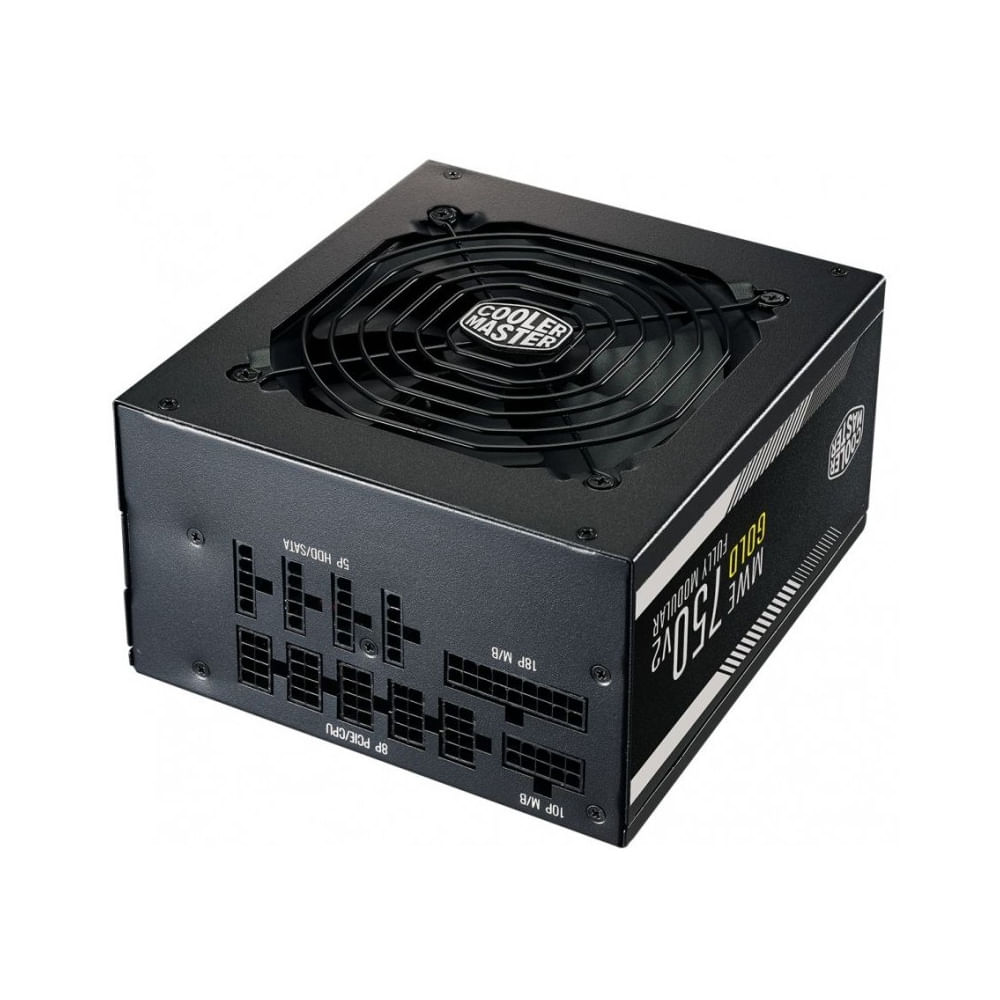 Fuente de Poder Cooler Master G Gold 750W V2 - Eficiencia Energética y Conectividad Avanzada