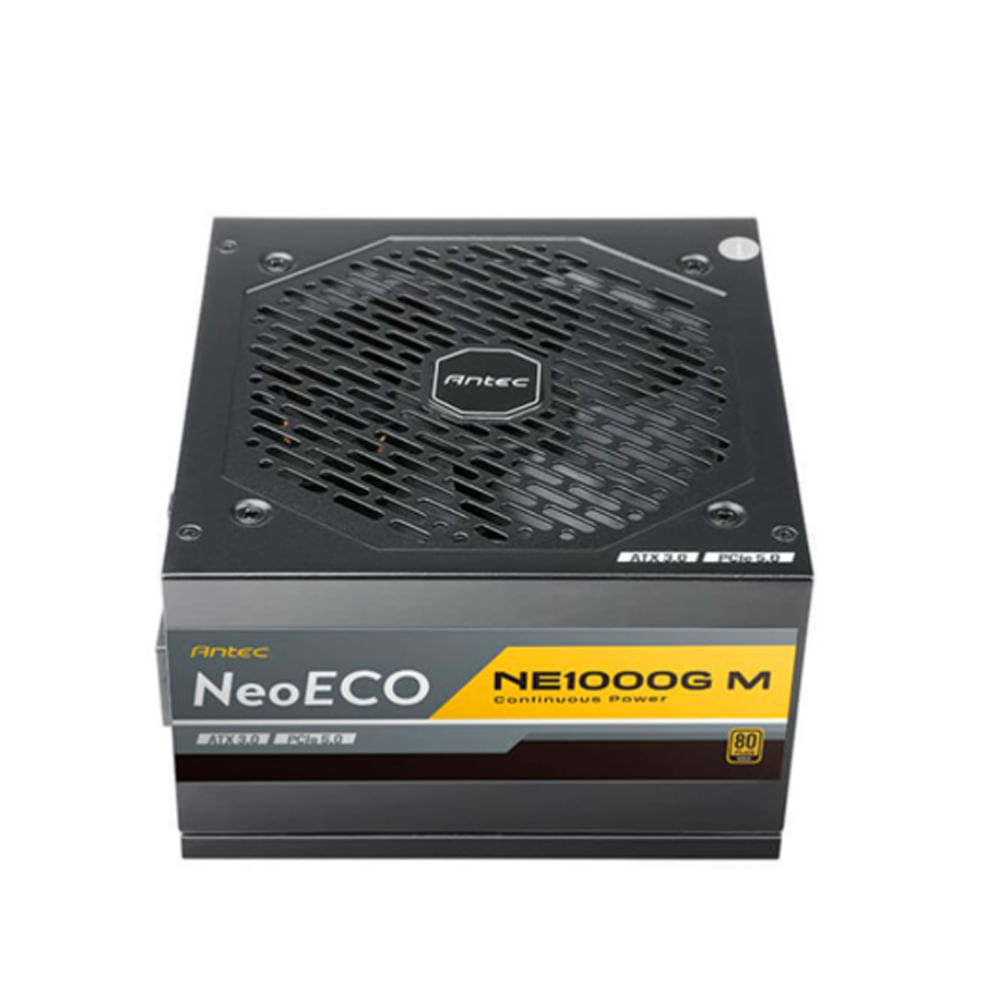 Fuente de Poder Antec Neeco NE1000G 1000W 80+ Gold, Eficiencia y Rendimiento Superior para Gaming