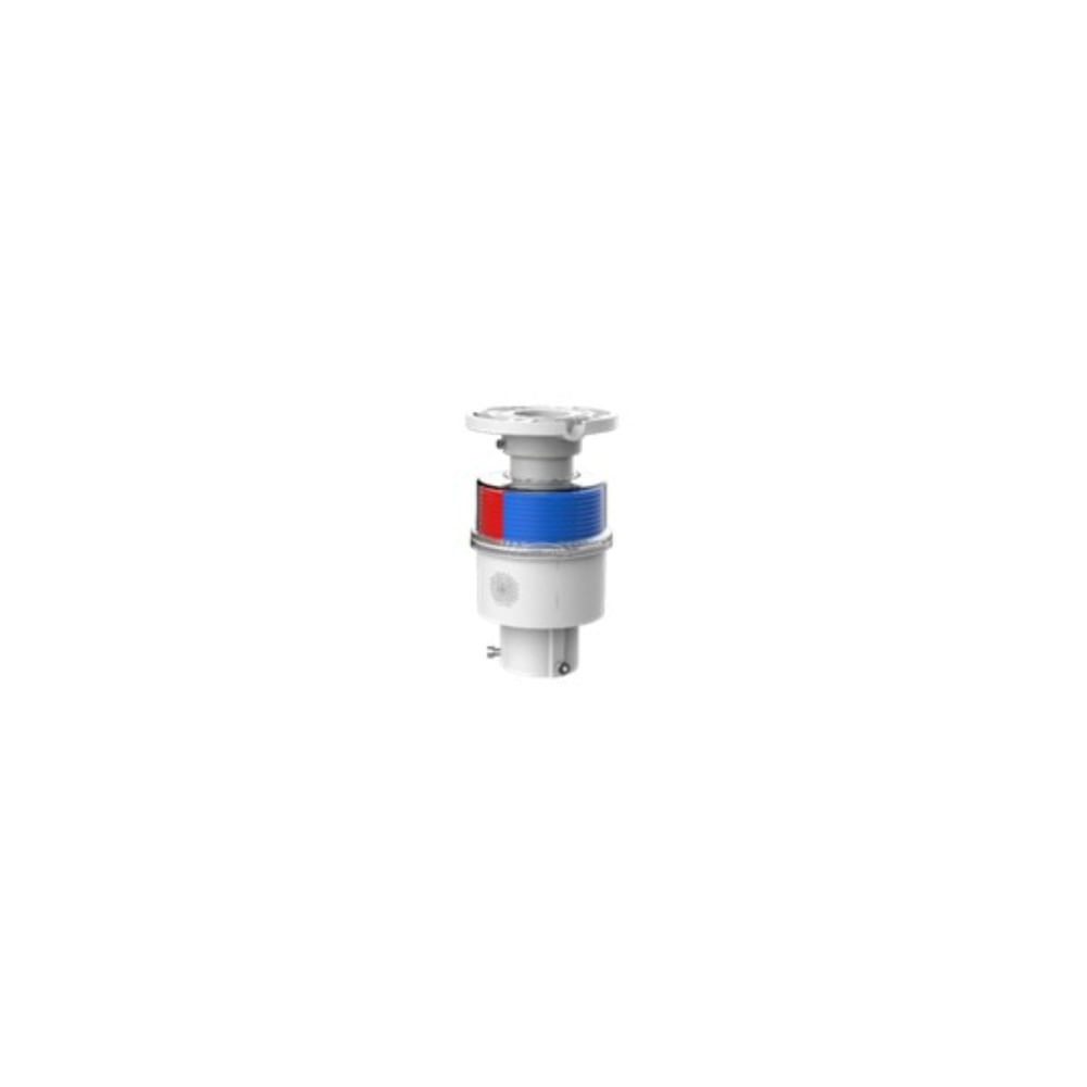 Soporte Techo HIKVISION DS-1661ZJ-RB para Cámaras PTZ con Alarma y Luces Azul y Roja