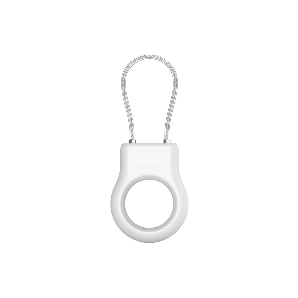 Soporte de seguridad Belkin para Apple AirTag - Etiqueta Bluetooth antipérdida - Color blanco