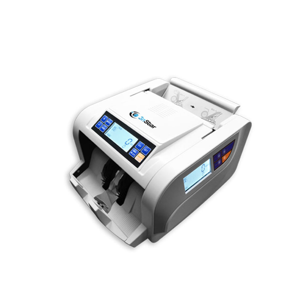 Contadora de Billetes 3nStar BC1005-220 Blanca - Velocidad de 1000 Billetes/min para Negocios Efici