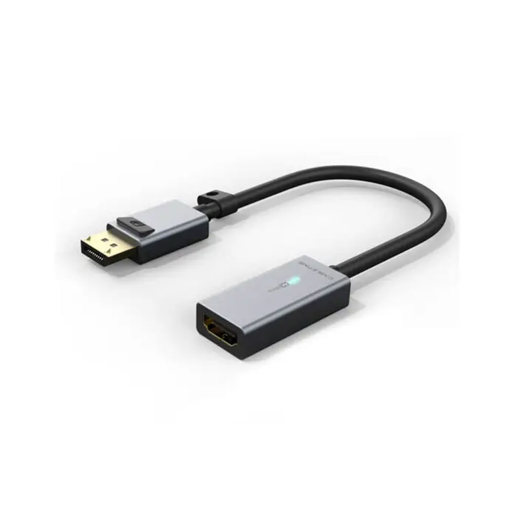 Adaptador DP a HDMI CABLETIME CP20A 4K 60Hz para Conexión de Pantallas de Alta Resolución