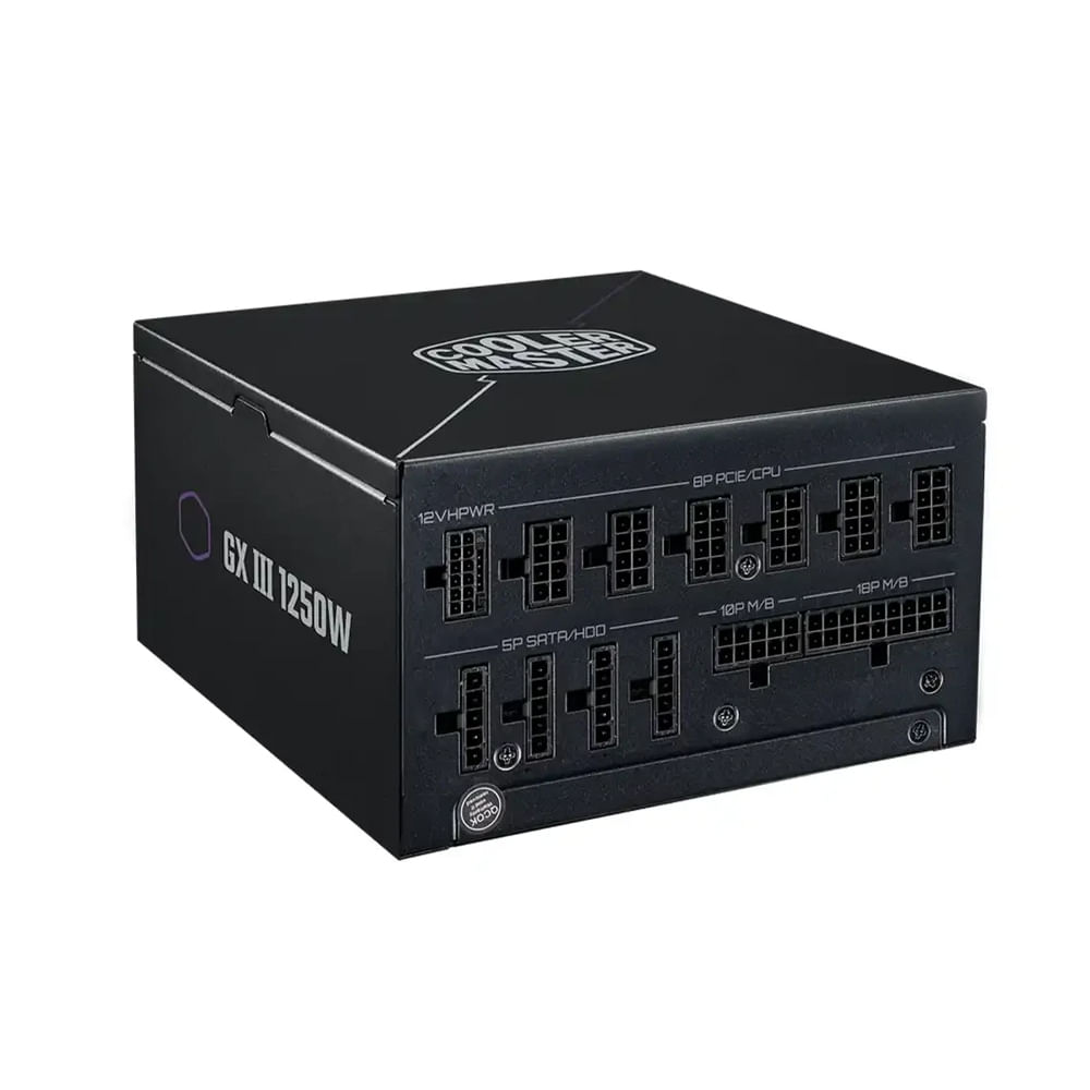 Fuente de Poder Cooler Master GX III FM 1250W 80 Plus Gold - Eficiencia y Rendimiento Superior