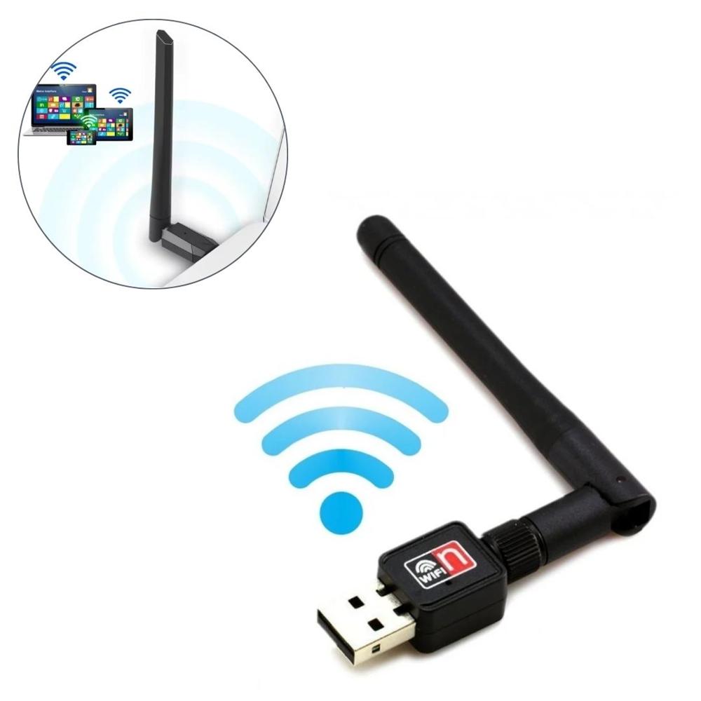 Antena Wifi 1200 Mbps Receptor Inalámbrico USB Internet para Laptop PC