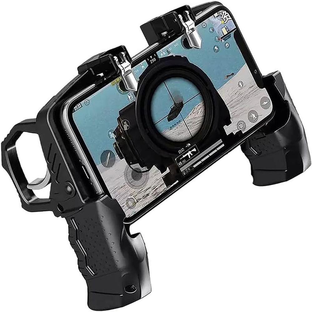 K21 Gamepad Para Celular Con Grip y Gatillos - Juegos FPS