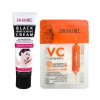 Crema Corporal Blanqueadora + Mascarilla Facial vitamina C.