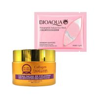 Crema Facial Antiarrugas + Mascarilla para ojos con Sakura