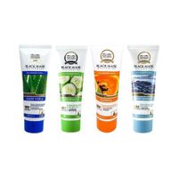 Máscara Negra Hidroplástica de Barro marino+papaya+pepino+aloe vera 120Gr