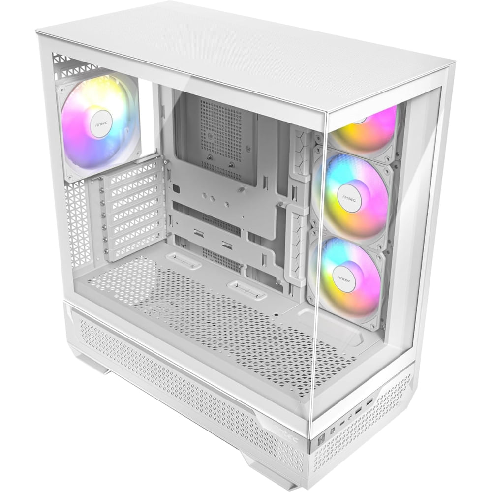 Case PC Antec C7 ARGB Constellation Blanco - Diseño Elegante, Iluminación RGB y Excelente Ventilaci
