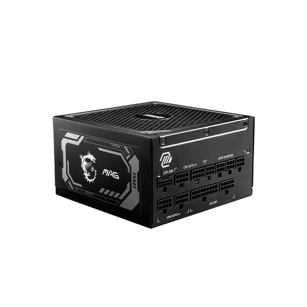 MSI MAG A1250GL Fuente de Poder ATX 1250W, Eficiencia 80 Plus Gold, Compatible PCIe 5.0