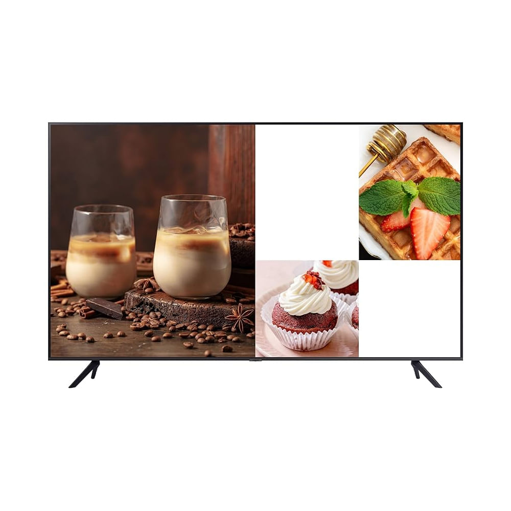 Pantalla Samsung 65"" LH65BEDHLGGXPE 4K UHD - Smart TV, Conectividad Completa y Diseño Elegante