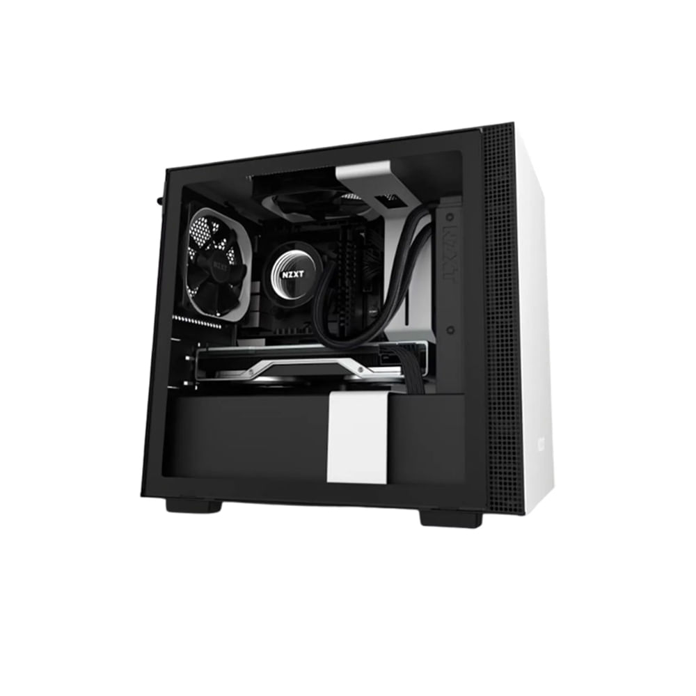 NZXT H210 Mini-ITX Case en Negro: Diseño Elegante, Compacto y Versátil para tu PC