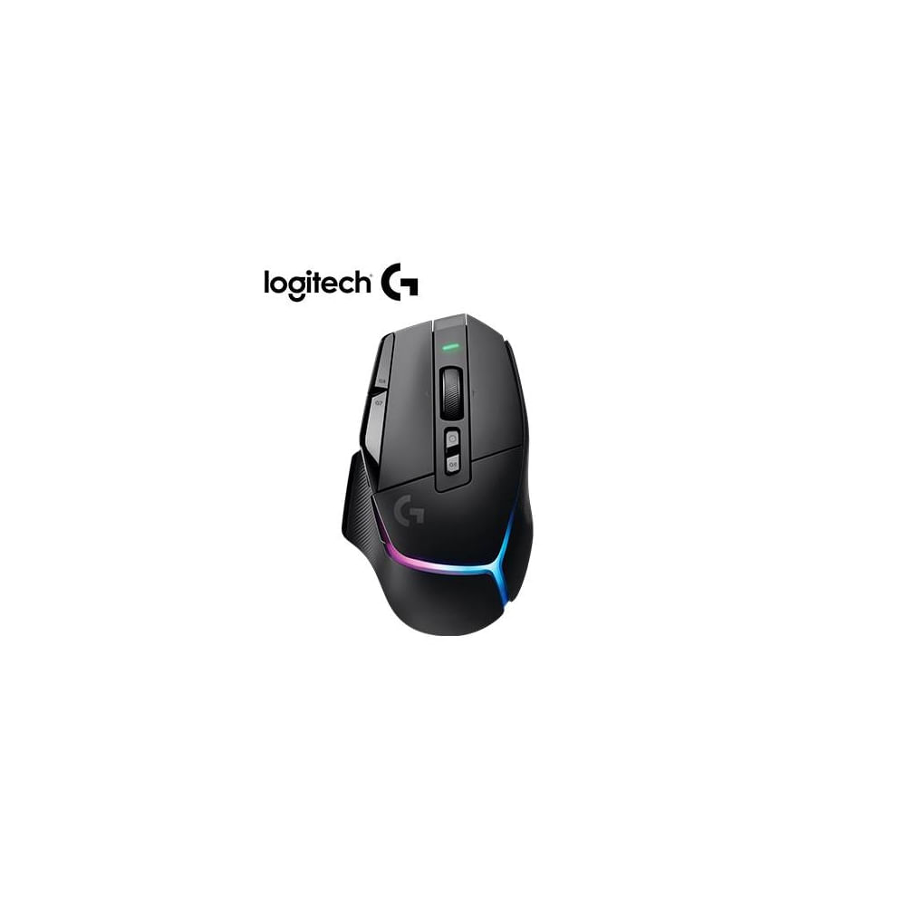 Mouse Logitech G502 X Plus Lightspeed 25K DPI RGB - Conectividad Inalámbrica, Color Negro, Óptimo p