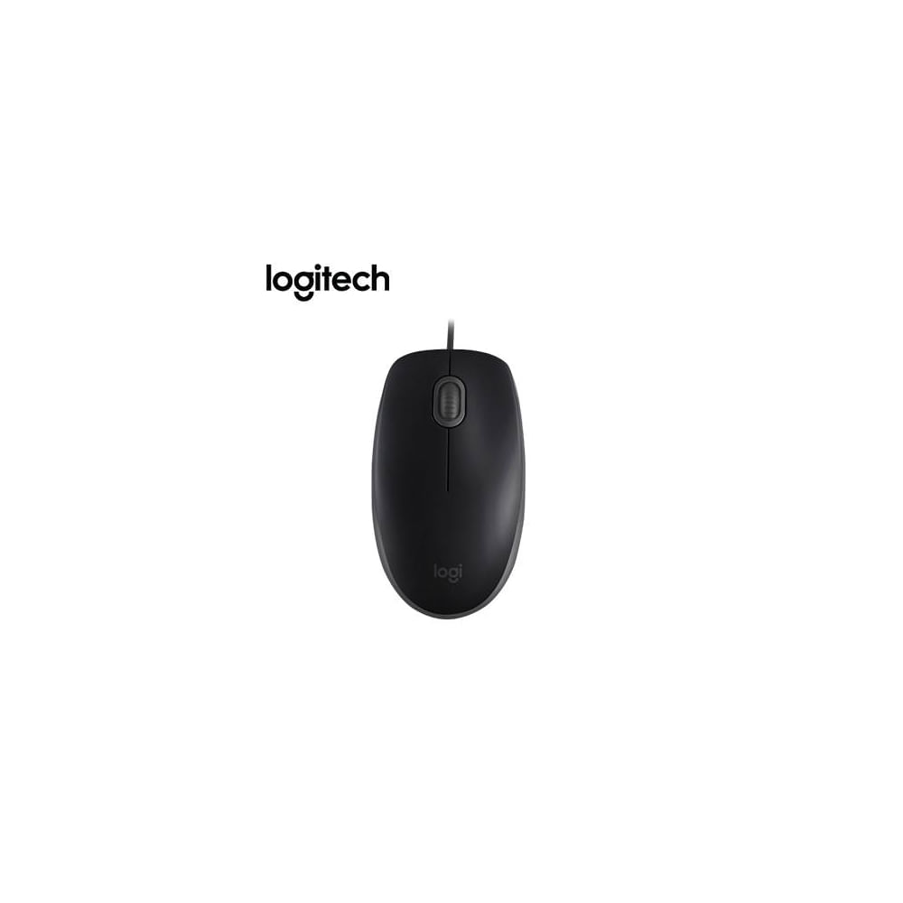 Mouse Logitech M110 Silent Óptico USB Negro - Silencioso, Confortable y Preciso para Trabajo o Jueg
