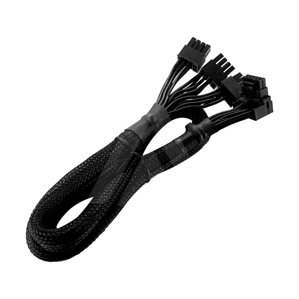 Adaptador Cooler Master 12VHPWR 3x8 Pin Tipo 2 - Conexión Rápida y Compacta para PC Gamer