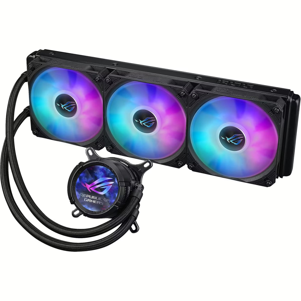 Cooler líquido Asus ROG Strix LC III 360mm con pantalla LCD y RGB – Refrigeración eficiente y elega