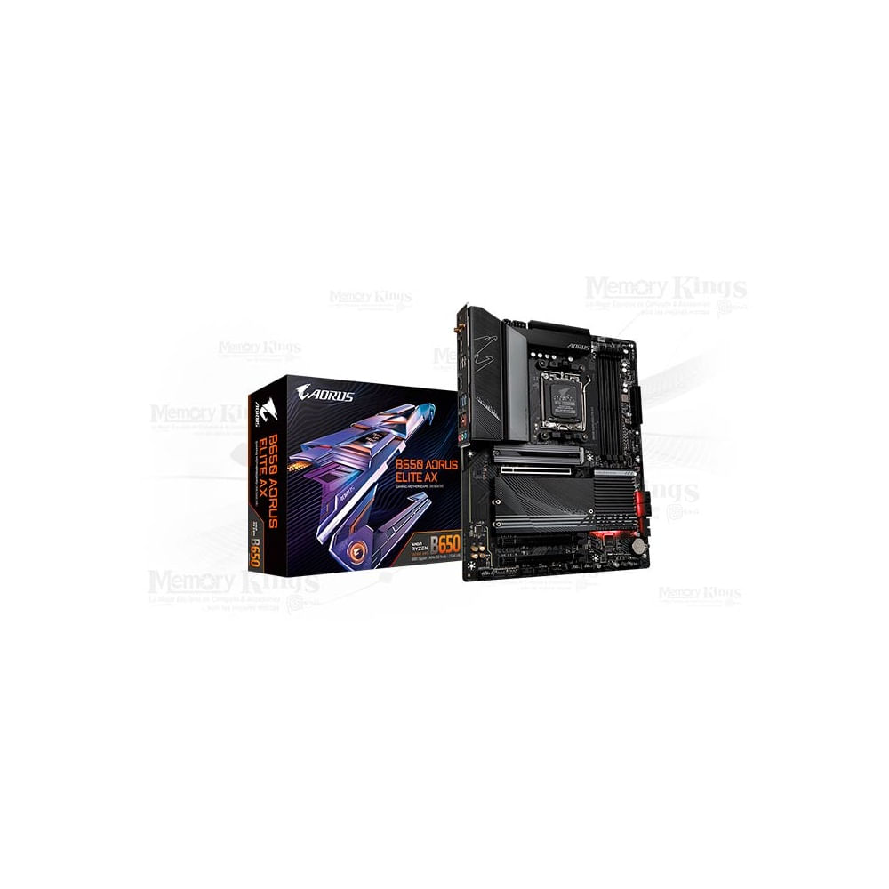 Placa base Gigabyte B650 Aorus Elite AX WiFi D5 ATX - Rendimiento y conectividad avanzada