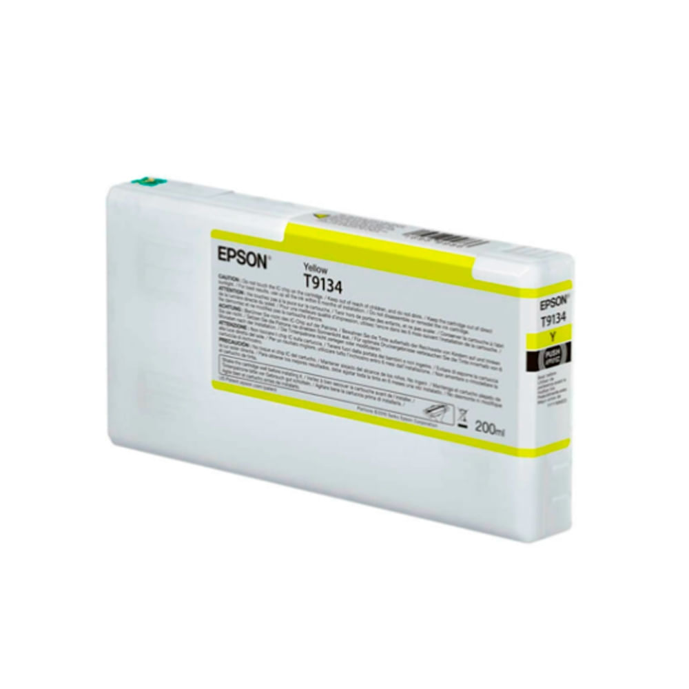 Tinta Epson T913400 Ultrachrome HD Amarillo - Calidad Profesional para Impresiones Vibrantes