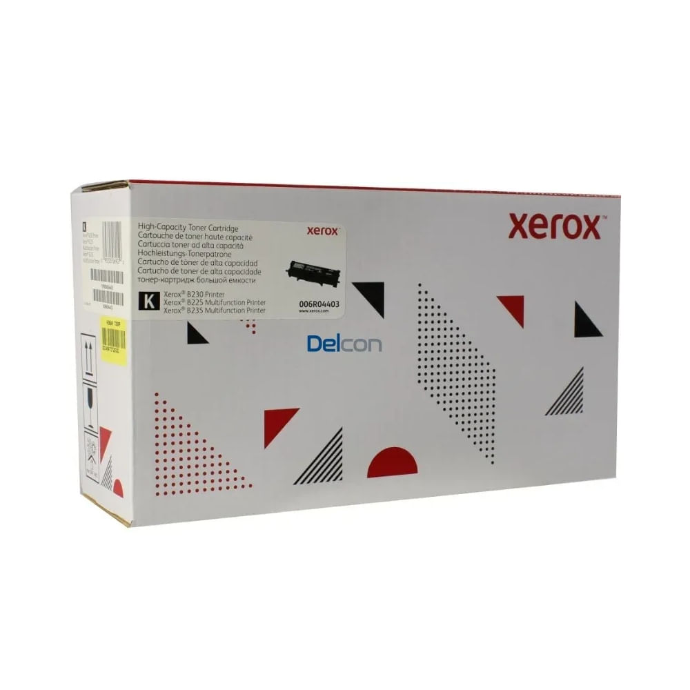 Toner Xerox B230/B235 de alta capacidad 6000 páginas en color negro - Impresiones de calidad superi