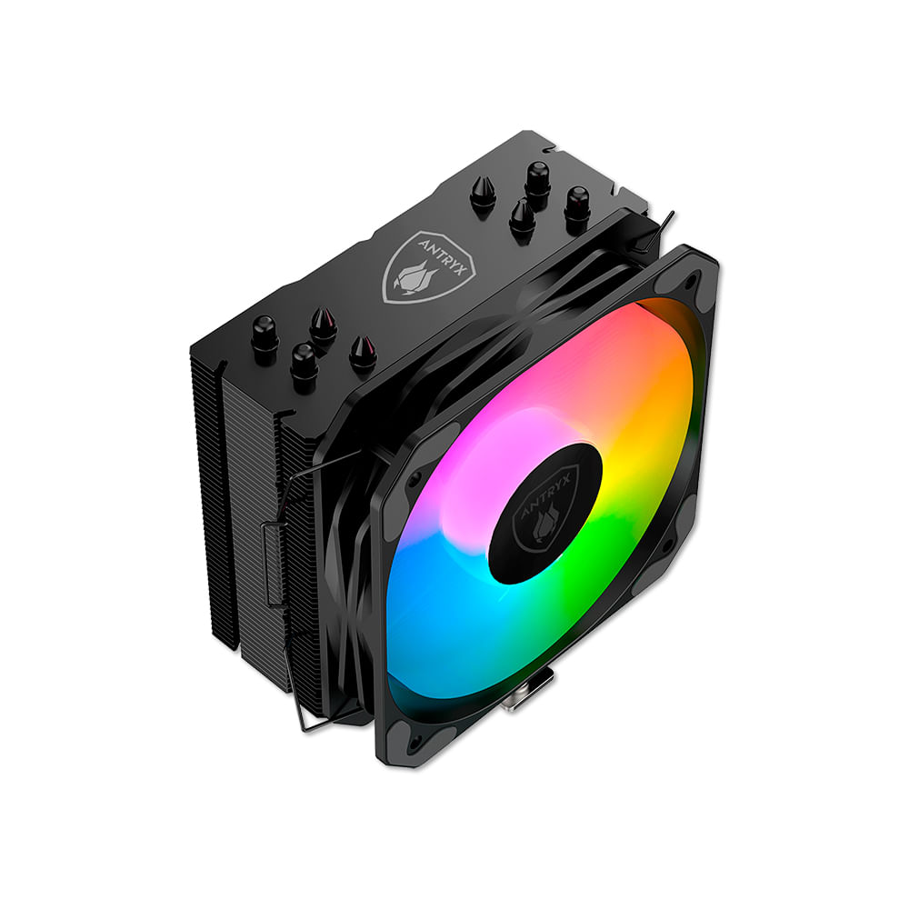 Cooler CPU Antryx Mirage 530 - Ventilador ARGB 130mm, rendimiento óptimo y diseño lumínico