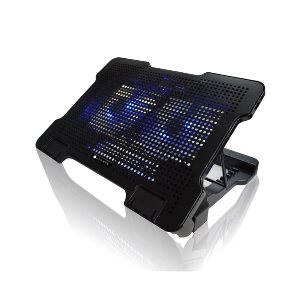 Cooler para laptop Antryx Xtreme N300 - Color negro, compatible con pantallas de 15.6""