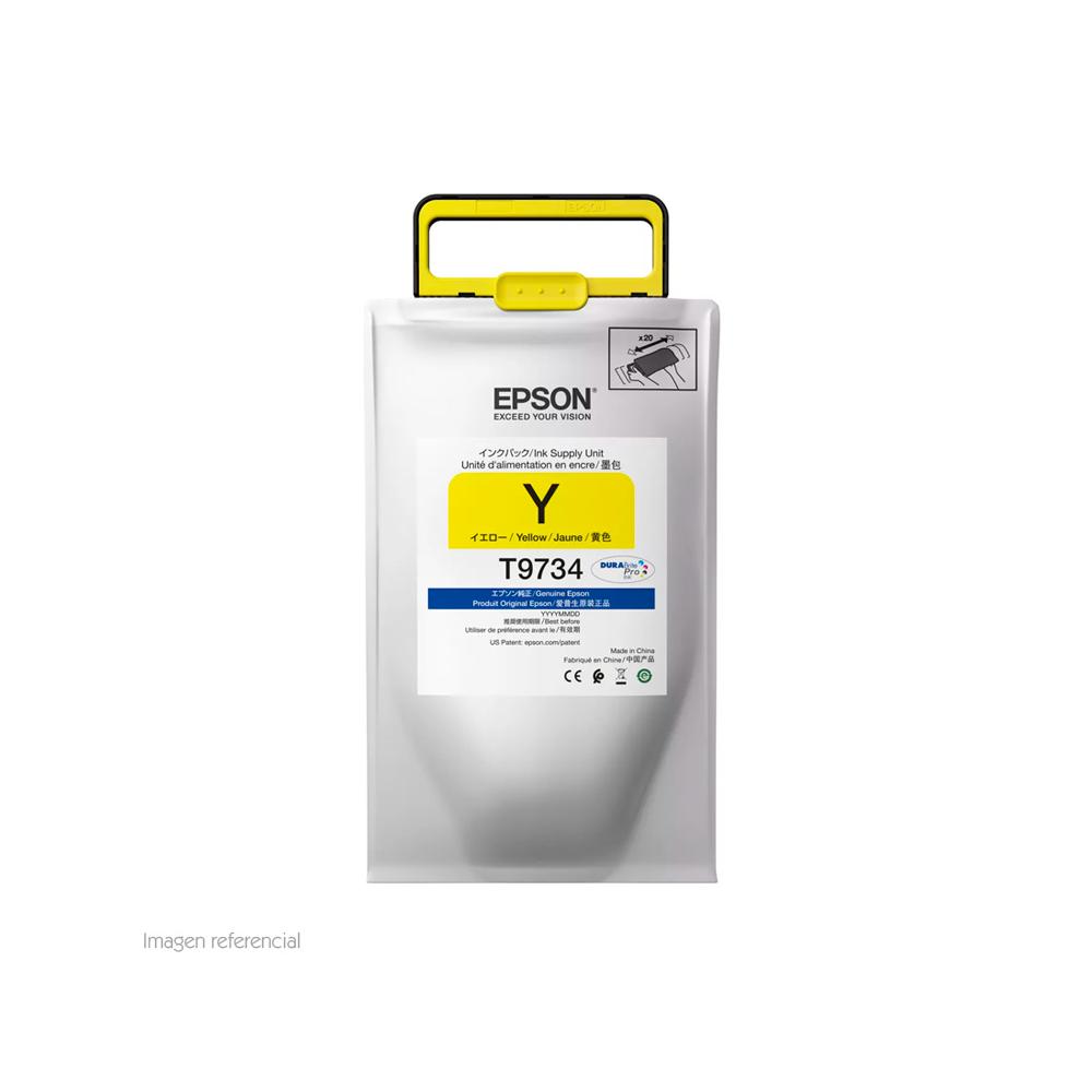 Tinta Epson Durabrite Pro T973420 Amarillo - Calidad Profesional para Impresiones Vividas