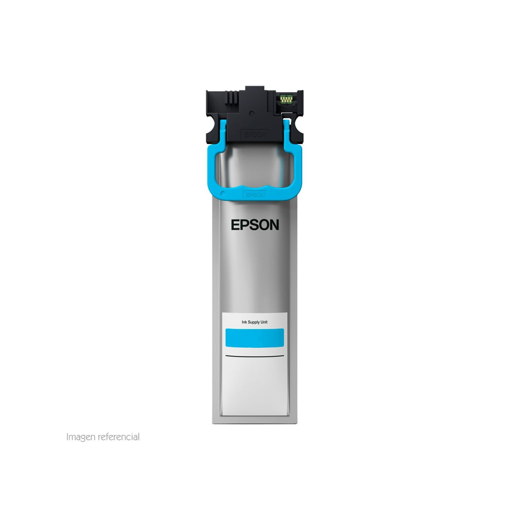 Bolsa de tinta Epson T941220-Al, cian, alta calidad para impresoras, rendimiento óptimo.