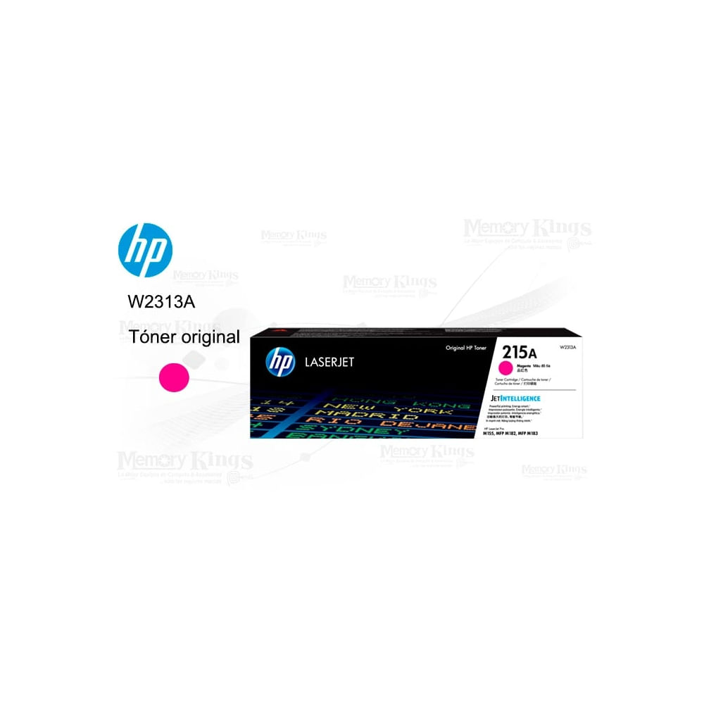 Cartucho de tóner HP 215A Magenta original para impresoras LaserJet - Alta calidad de impresión