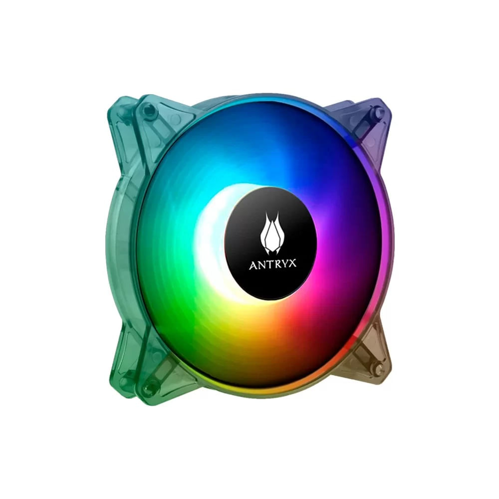 Cooler Case Antryx DF260 ARGB 120mm con iluminación RGB para PCs Gamers y Entusiastas