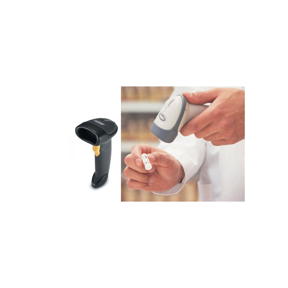 lector de código de barras Zebra LS2208 1D láser USB ergonómico, rápido y cómodo para tu negocio