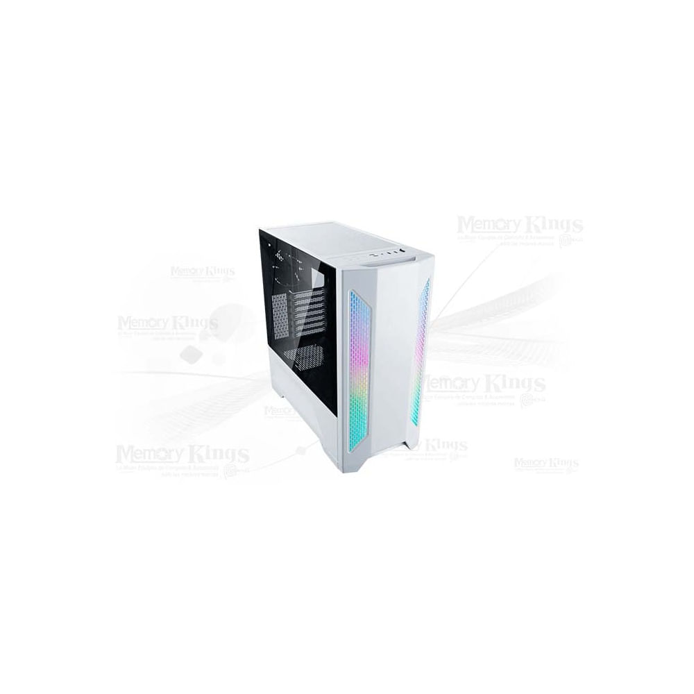 Caja mid tower Lian Li Lancool II-W RGB blanca | Diseño elegante y ventilación optimizada